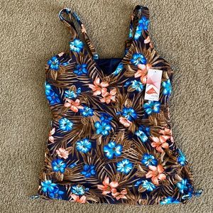 Lands End Swim Tankini Top